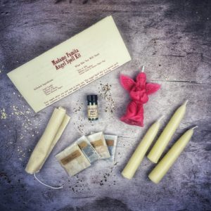 Angel Candle Spell Kit Pink