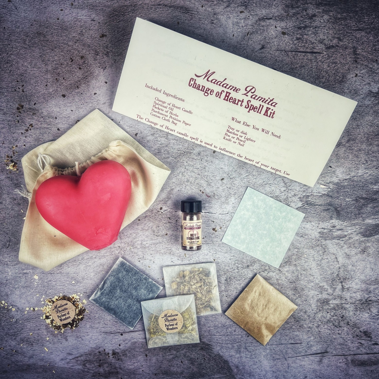 Change of Heart Candle Spell Kit