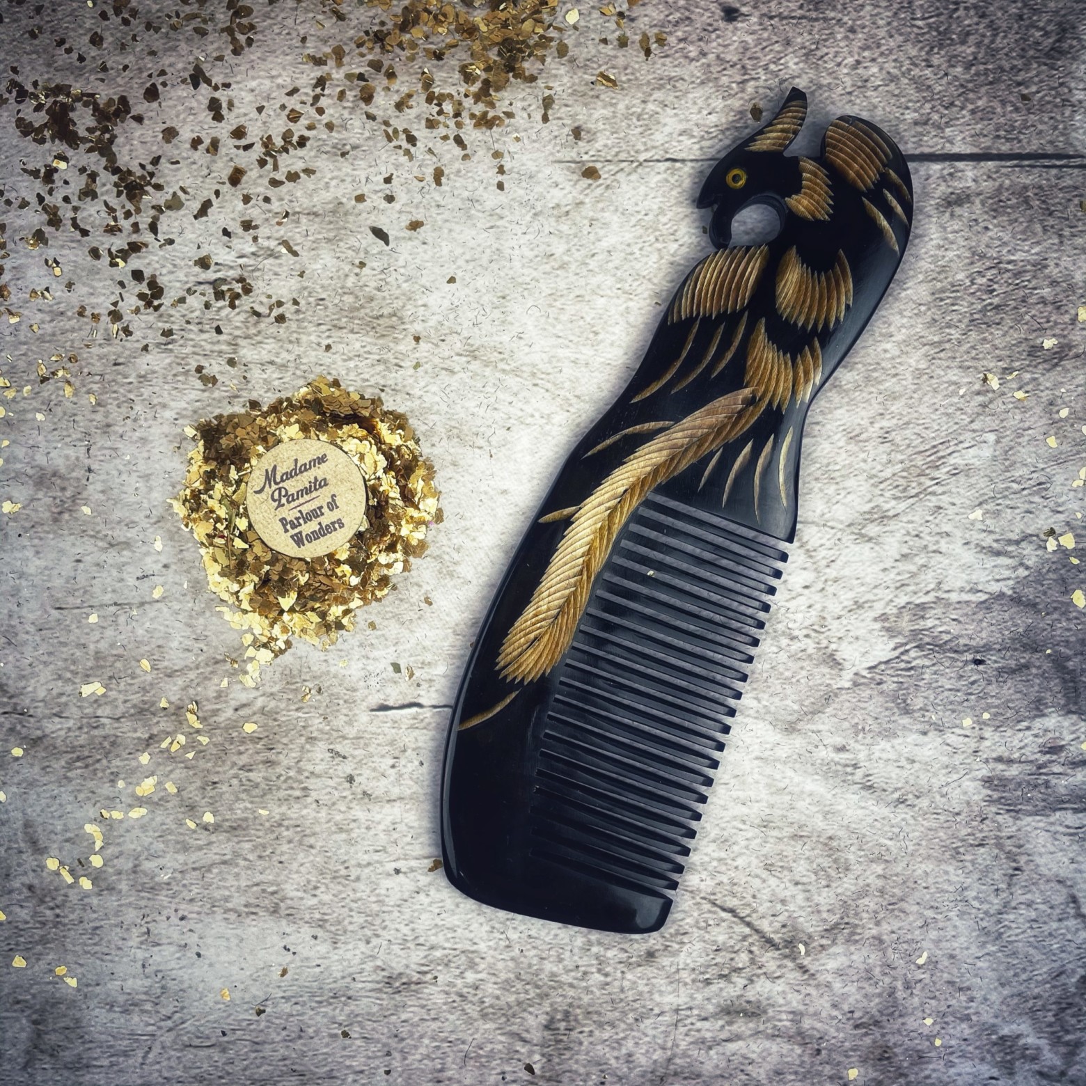Firebird Natural Horn Comb