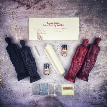 Deluxe Break Up Candle Spell Kit - Male/Male