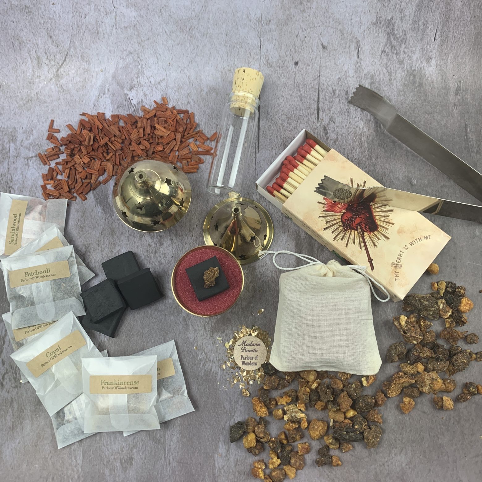 October Aries Full Moon Passion Incense Spell Kit and Workshop