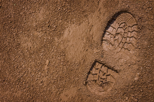 Footprints in dirt are another form of personal concern
