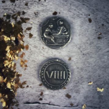 Erotic Roman Spintria Amulet Coin