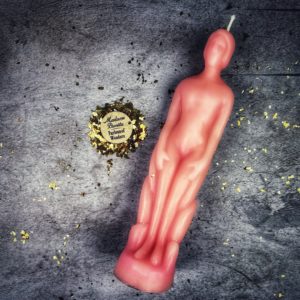 Beeswax Human Figural Candle for Working with your Spirit Guides