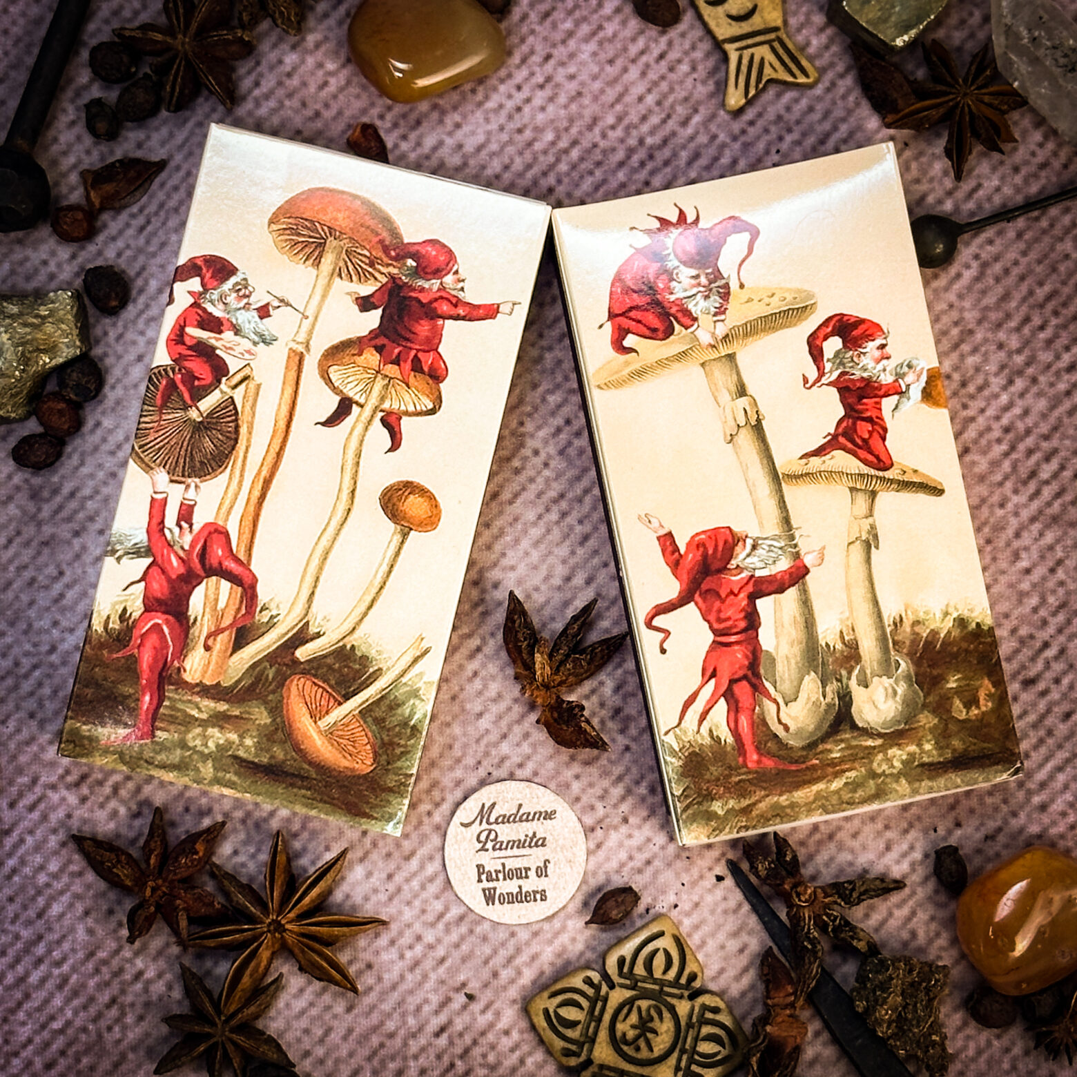 Elves and Mushrooms Matches