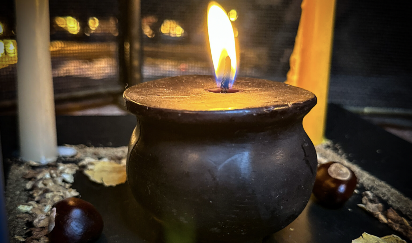 October Libra New Moon Cauldron of Transformation Candle Spell Available