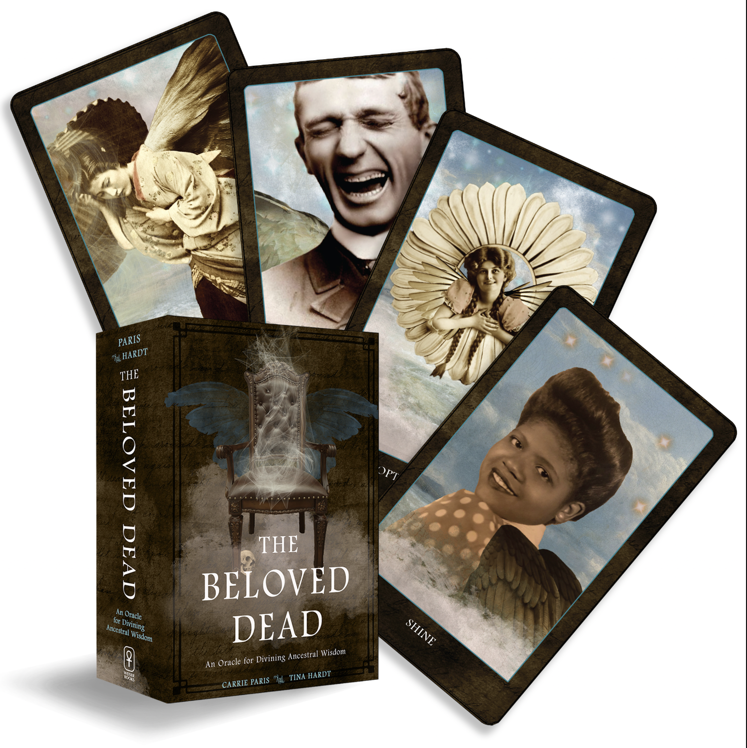 The Beloved Dead: An Oracle for Divining Ancestral Wisdom by Carrie Paris and Tina Hardt
